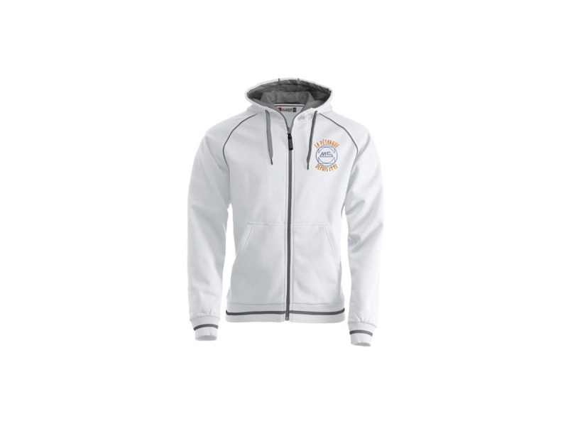 MS Hooded Sweatshirt White