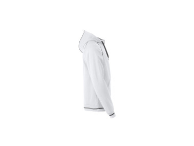 MS Veste à Capuche Blanc