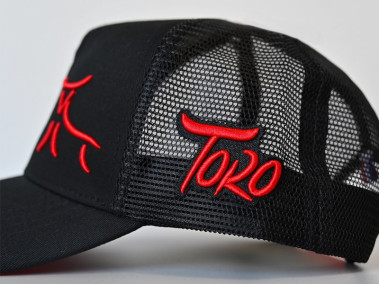 TORO Petank Gorra negra, con malla3