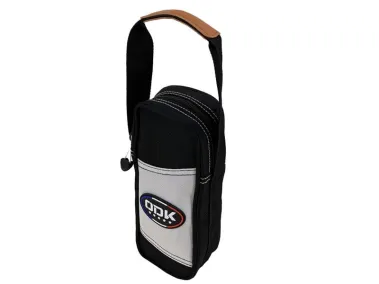ODDEKA Bolsa de 3 bolas de petanca De Jean color negro