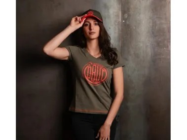 OBUT Cap Khaki with orange - C24CAHLVKA