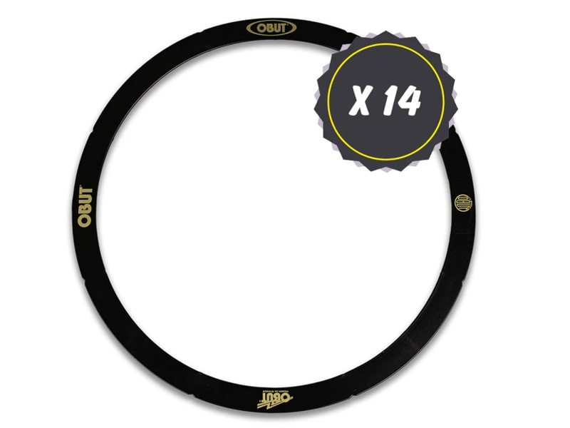 OBUT Lot 14 Cercle rígids Negres