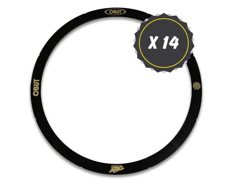 OBUT Lot 14 Cercle rígids Negres