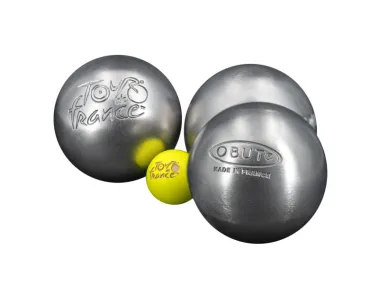 OBUT Juego 3 bolas Inox TOUR DE FRANCE 2
