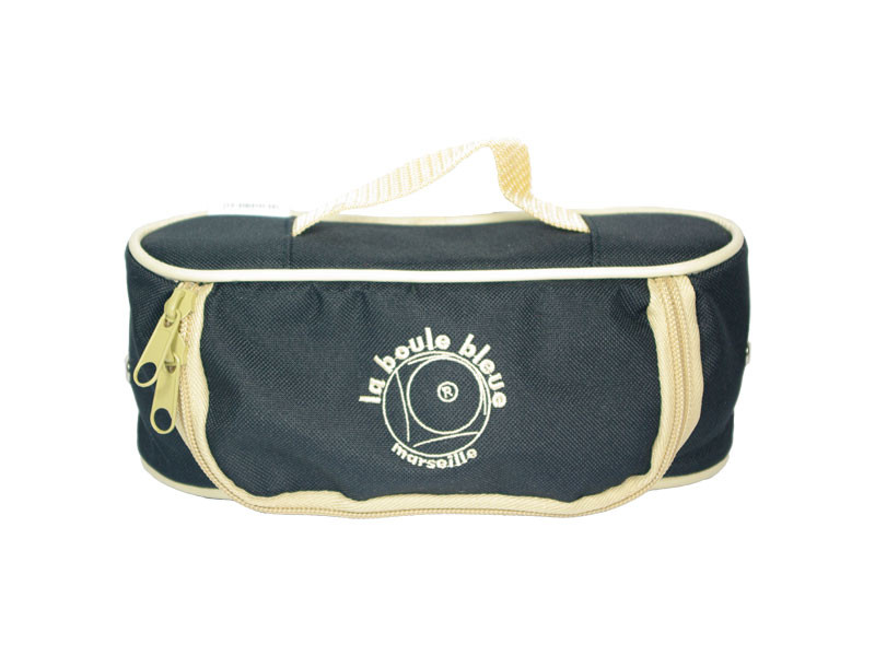 LABOULEBLEUE Bolsa horizontal Negra/Beige