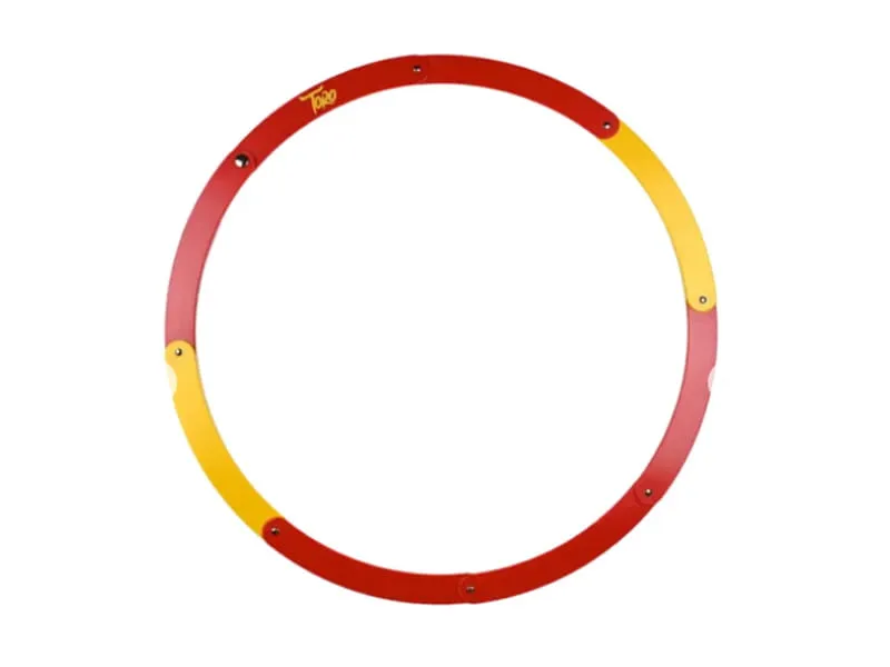 TORO PETANK Cercle pliant Rouge/Jaune