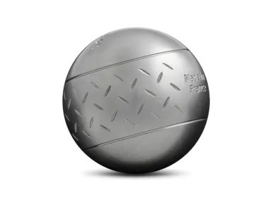 OBUT Juego de bolas de petanca INOX CHEVRON 2