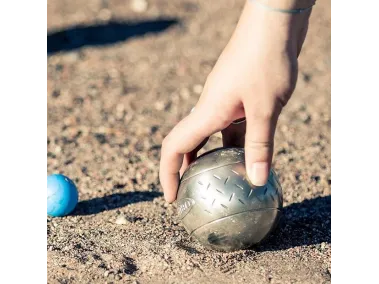 OBUT Juego de bolas de petanca INOX CHEVRON 3