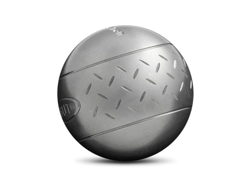 OBUT Juego de bolas de petanca INOX CHEVRON