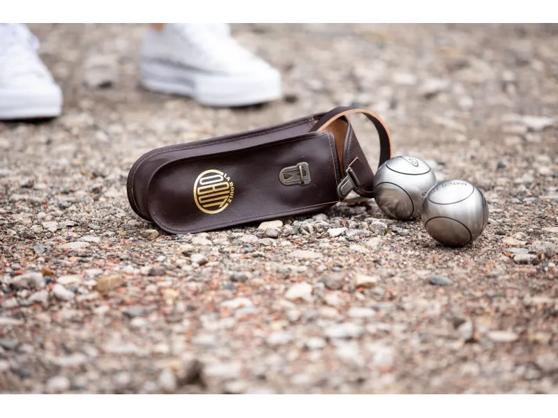 OBUT Estoig de cuir Vintage Marró
