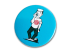 OBUT Badge "Bonhomme Vintage"