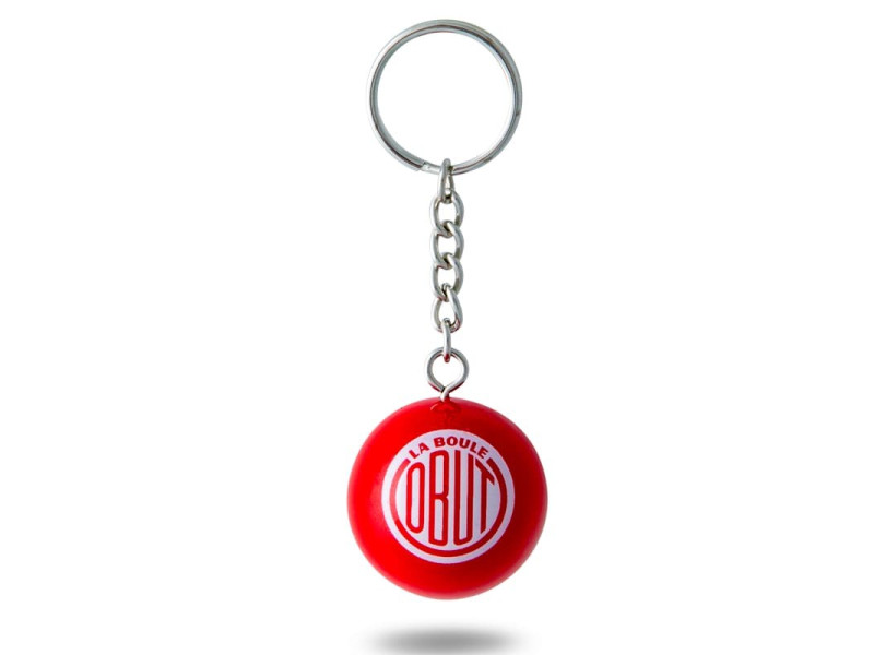 OBUT Llavero boliche rojo VINTAGE