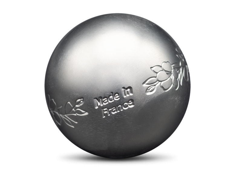 OBUT Juego 3 bolas de petanca Inox FORAL Made in France