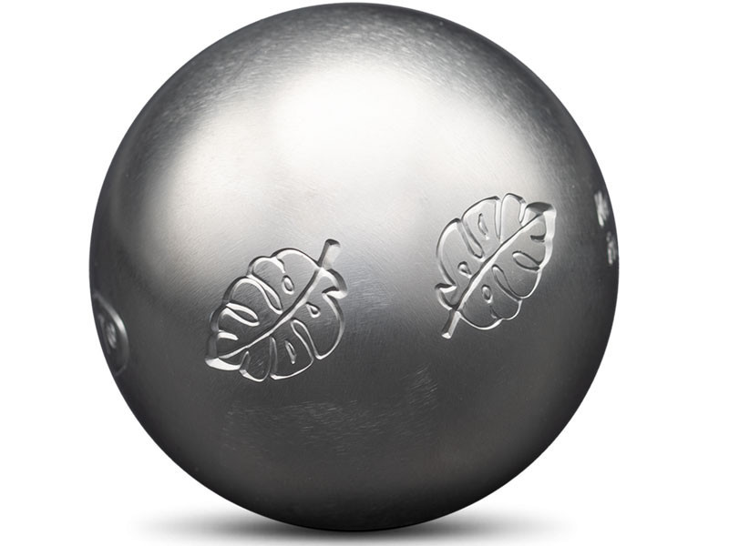 OBUT Juego 3 bolas de petanca Inox JUNGLE