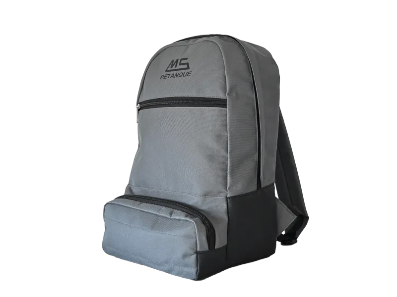 MS Sac à dos Gris SACAD + étui POCHETTE
