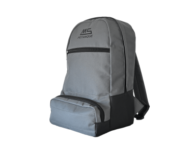 MS Sac à dos Gris SACAD + étui POCHETTE
