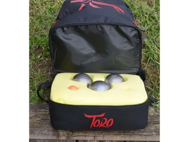 TORO Petank Sac à dos Noire