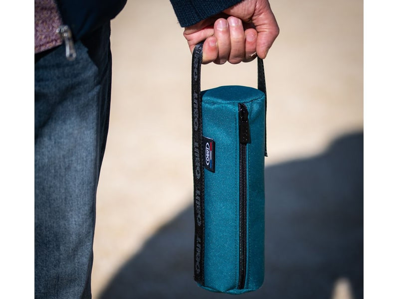 OBUT Bolsa 3 bolas de petanca color Eucalipto TROOREU-3
