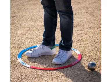 OBUT Cercle de pétanque pliant Tricolor